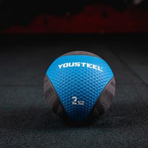 Купить Медбол для кроссфита резиновый Yousteel 2кг в Пыталове 